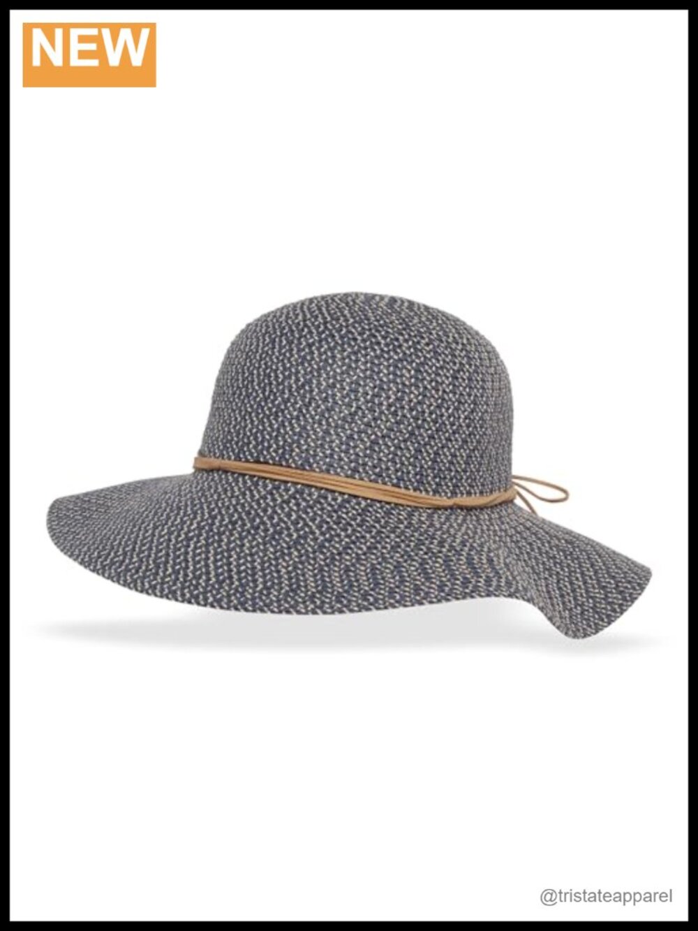 UPF 50+ Wide Brim Sun Hat Recycled Polyester Paper Blend Packable